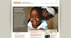 Desktop Screenshot of ideas4hlth.com